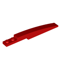 LEGO - Helling, gebogen 10 x 1 - Red | N - Thumbnail