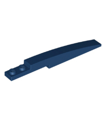 LEGO - Helling, gebogen 10 x 1 - Dark Blue | N - Thumbnail