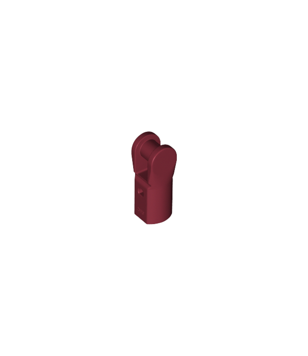 LEGO - Staafhouder met handgreep - Dark Red | N