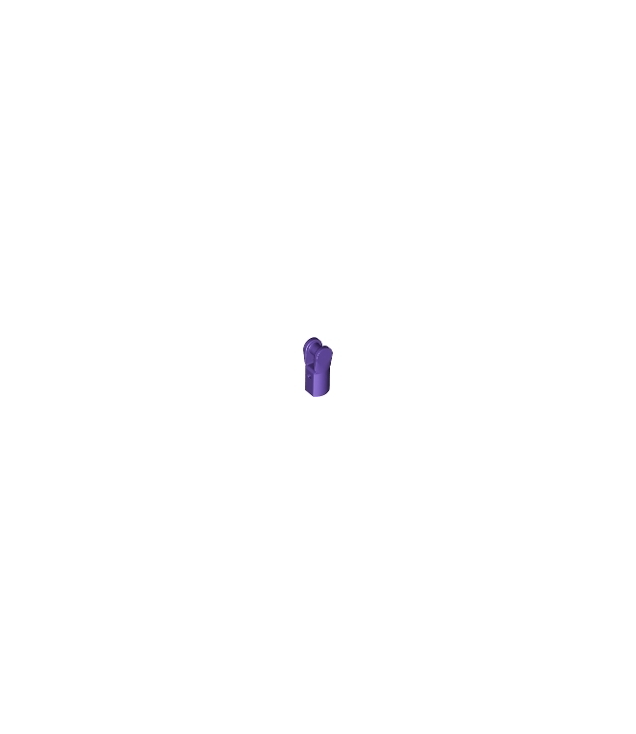 LEGO - Staafhouder met handgreep - Dark Purple | N
