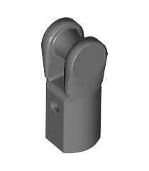 LEGO - Staafhouder met handgreep - Dark Bluish Gray | N - Thumbnail