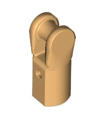 LEGO - Staafhouder met handgreep - Medium Tan | N - Thumbnail