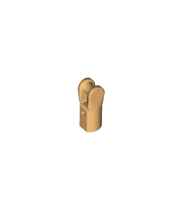 LEGO - Staafhouder met handgreep - Medium Tan | N
