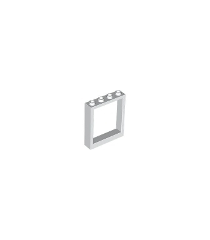 LEGO - Deurframe 1 x 4 x 4 lift - White | N - Thumbnail