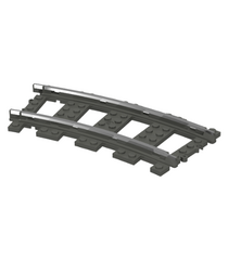  - Treinrails 9V boog - Dark Gray | N - Thumbnail