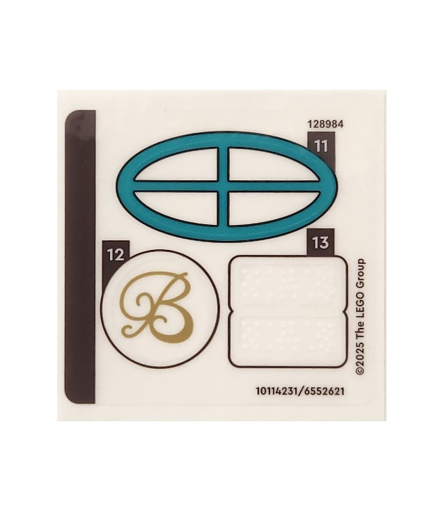  - Stickervel voor set 75640, vel 2 – (10114231/6552621) - (Not Applicable) | N