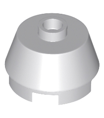 LEGO - Kegel 2 x 2 afgeknot - Light Bluish Gray | N - Thumbnail