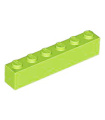 LEGO - Steen 1 x 6 - Lime | N - Thumbnail