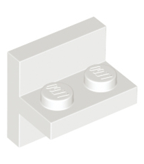 LEGO - Beugel 2 x 2 - 1 x 2 gecentreerd - White | N - Thumbnail