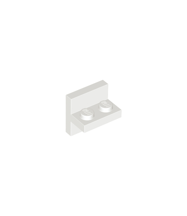 LEGO - Beugel 2 x 2 - 1 x 2 gecentreerd - White | N