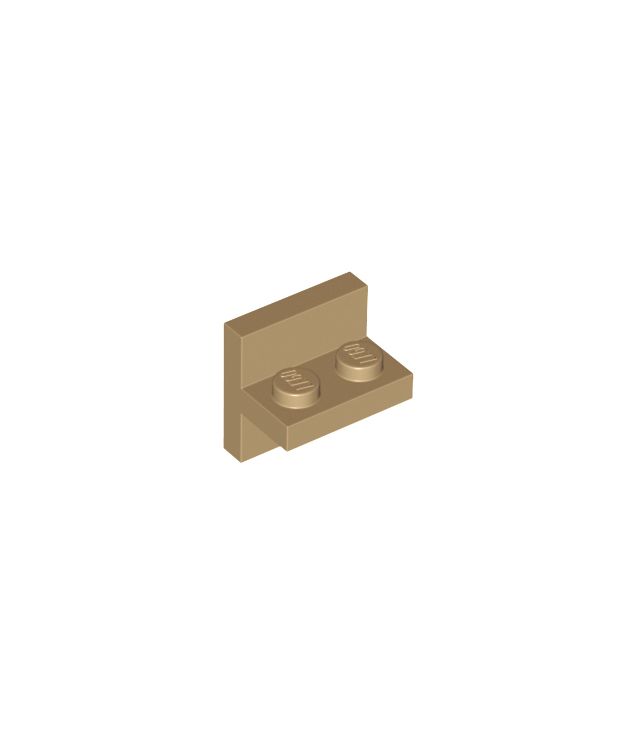 LEGO - Beugel 2 x 2 - 1 x 2 gecentreerd - Dark Tan | N