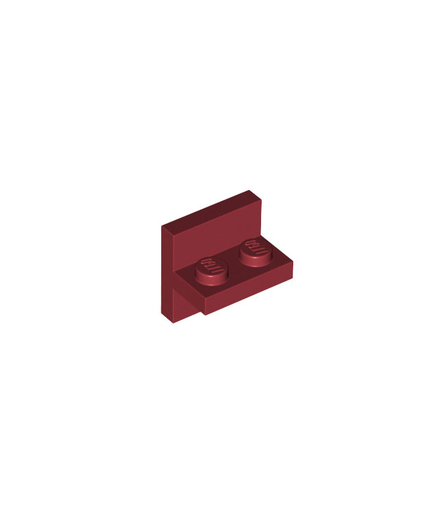 LEGO - Beugel 2 x 2 - 1 x 2 gecentreerd - Dark Red | N