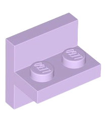 LEGO - Beugel 2 x 2 - 1 x 2 gecentreerd - Lavender | N - Thumbnail