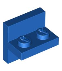 LEGO - Beugel 2 x 2 - 1 x 2 gecentreerd - Blue | N - Thumbnail