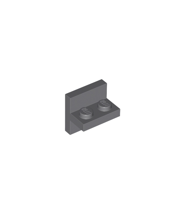 LEGO - Beugel 2 x 2 - 1 x 2 gecentreerd - Dark Bluish Gray | N