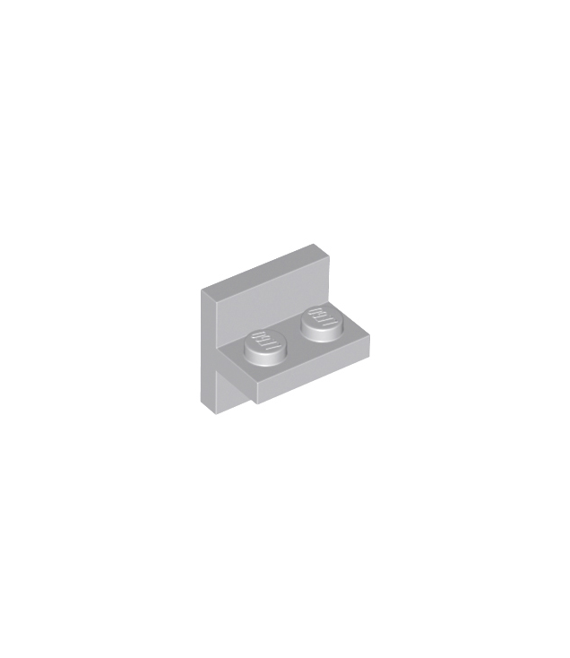 LEGO - Beugel 2 x 2 - 1 x 2 gecentreerd - Light Bluish Gray | N