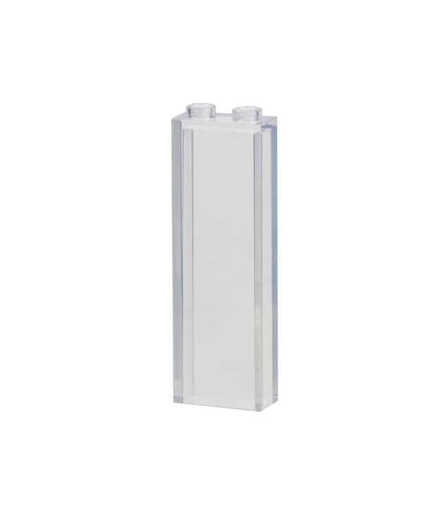 LEGO - Steen 1 x 2 x 5 met geblokkeerde open noppen of holle noppen - Trans-Clear | N
