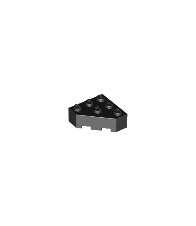 LEGO - Wig 3 x 3 facet - Black | N