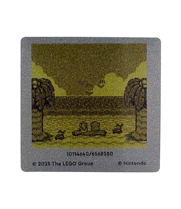  - Plastic Game Boy Screen with Nintendo The Legend of Zelda Link's Awakening Game Pattern - (Not Applicable) | N