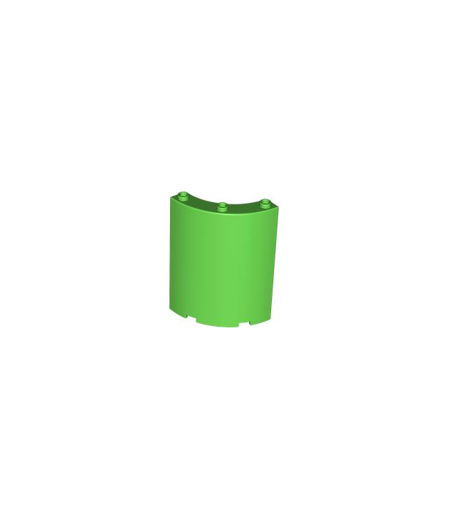 LEGO - Cilinderkwart 4 x 4 x 6 - Bright Green | N
