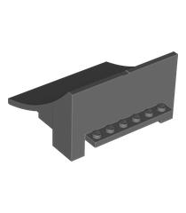 LEGO - Sport Stuntz hellingbaan - Dark Bluish Gray | N - Thumbnail