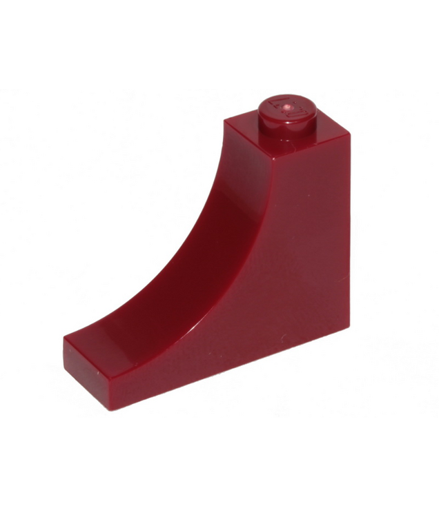 LEGO - Boog 1 x 3 x 2 omgekeerd - Dark Red | N