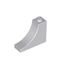 LEGO - Boog 1 x 3 x 2 omgekeerd - Light Bluish Gray | N - Thumbnail