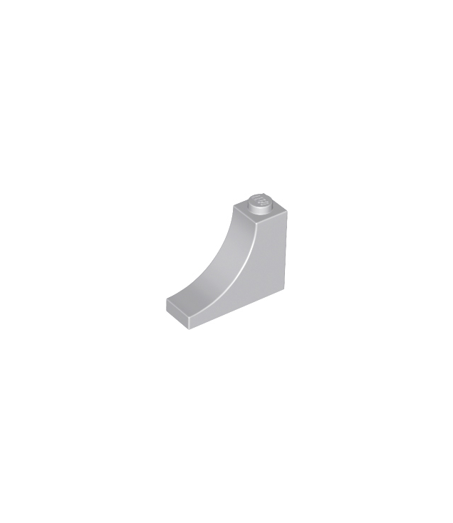 LEGO - Boog 1 x 3 x 2 omgekeerd - Light Bluish Gray | N