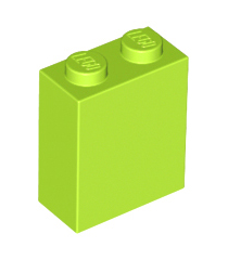LEGO - Steen 1 x 2 x 2 met interne nop­houder - Lime | N - Thumbnail