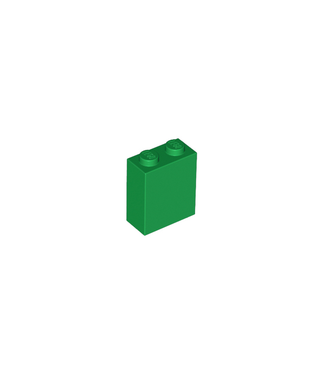 LEGO - Steen 1 x 2 x 2 met interne nop­houder - Green | N
