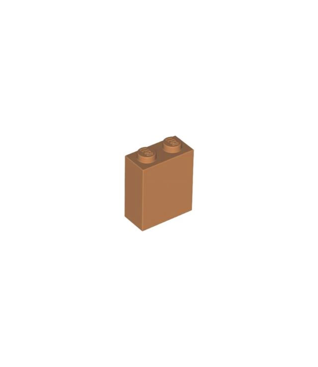 LEGO - Steen 1 x 2 x 2 met interne nop­houder - Medium Nougat | N