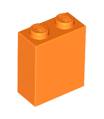 LEGO - Steen 1 x 2 x 2 met interne nop­houder - Orange | N - Thumbnail