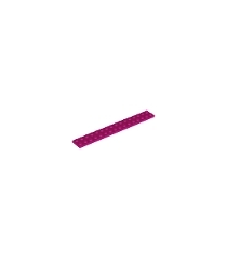 LEGO - Plaat 2 x 16 - Magenta | N - Thumbnail