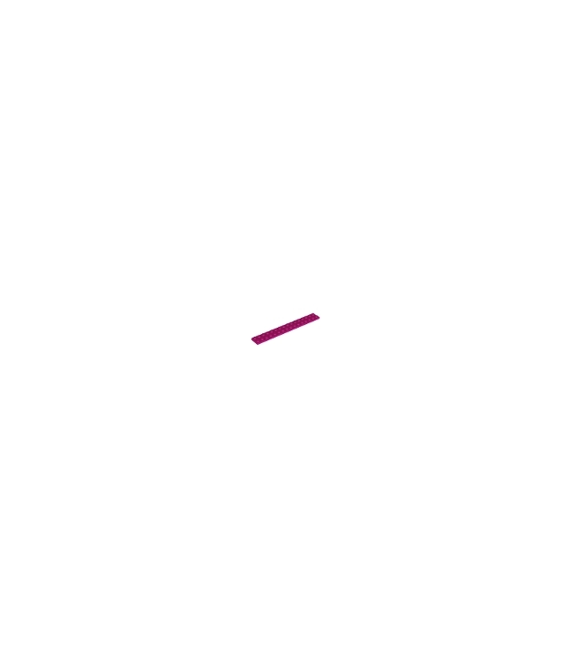 LEGO - Plaat 2 x 16 - Magenta | N