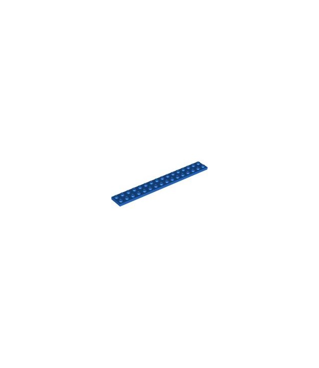 LEGO - Plaat 2 x 16 - Blue | N