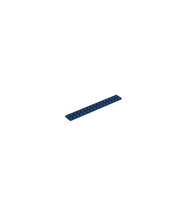 LEGO - Plaat 2 x 16 - Dark Blue | N