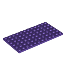 LEGO - Plaat 6 x 12 - Dark Purple | N - Thumbnail