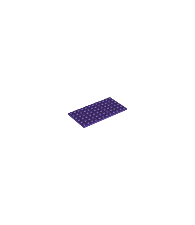 LEGO - Plaat 6 x 12 - Dark Purple | N