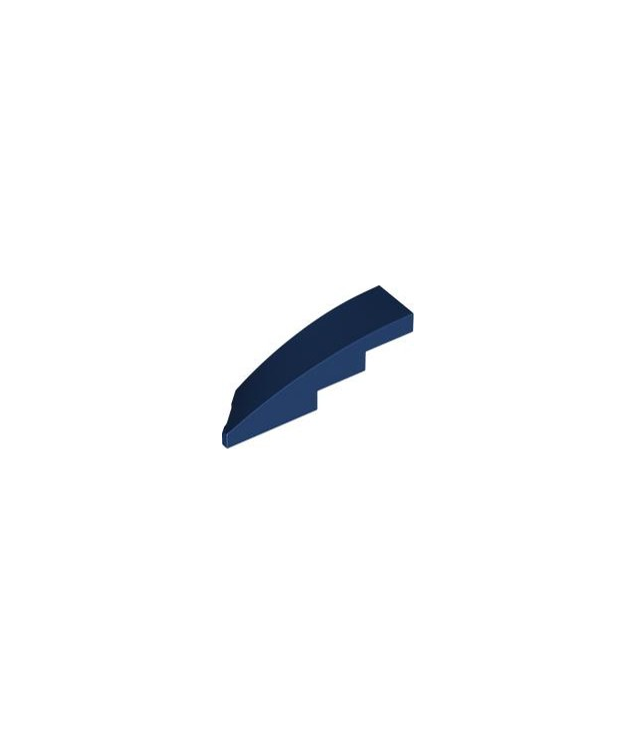 LEGO - Wig 4 x 1 rechts - Dark Blue | N
