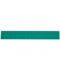 LEGO - Plaat 2 x 14 - Dark Turquoise | N - Thumbnail