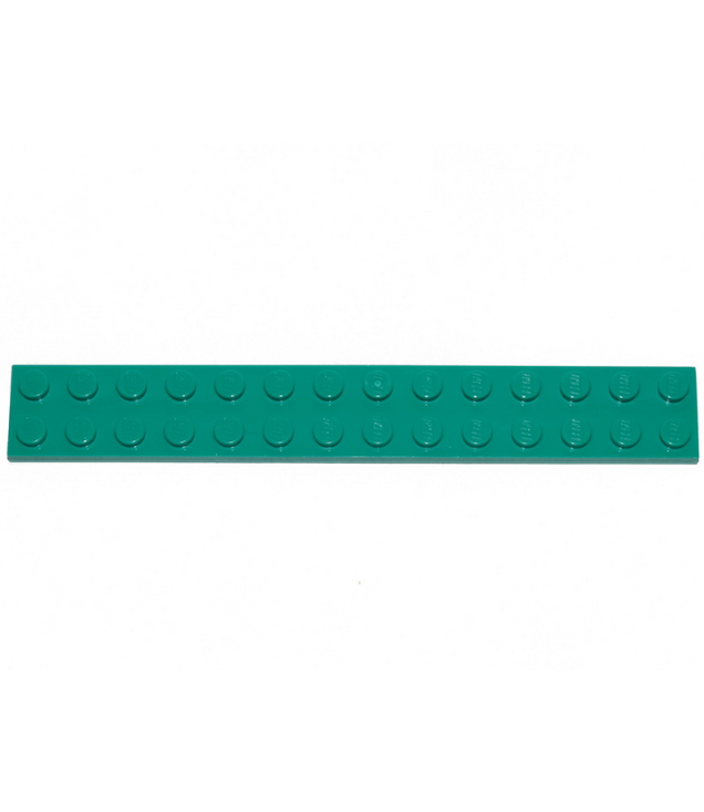 LEGO - Plaat 2 x 14 - Dark Turquoise | N