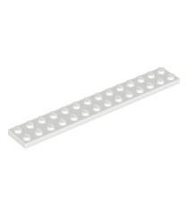 LEGO - Plaat 2 x 14 - White | N - Thumbnail
