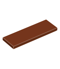 LEGO - Tegel 2 x 6 - Reddish Brown | N - Thumbnail