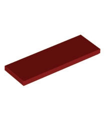 LEGO - Tegel 2 x 6 - Dark Red | N - Thumbnail