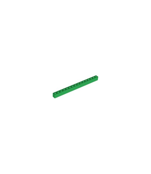 LEGO - Steen 1 x 16 - Green | N