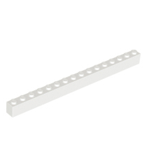 LEGO - Steen 1 x 16 - White | N - Thumbnail