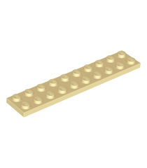 LEGO - Plaat 2 x 10 - Tan | N - Thumbnail