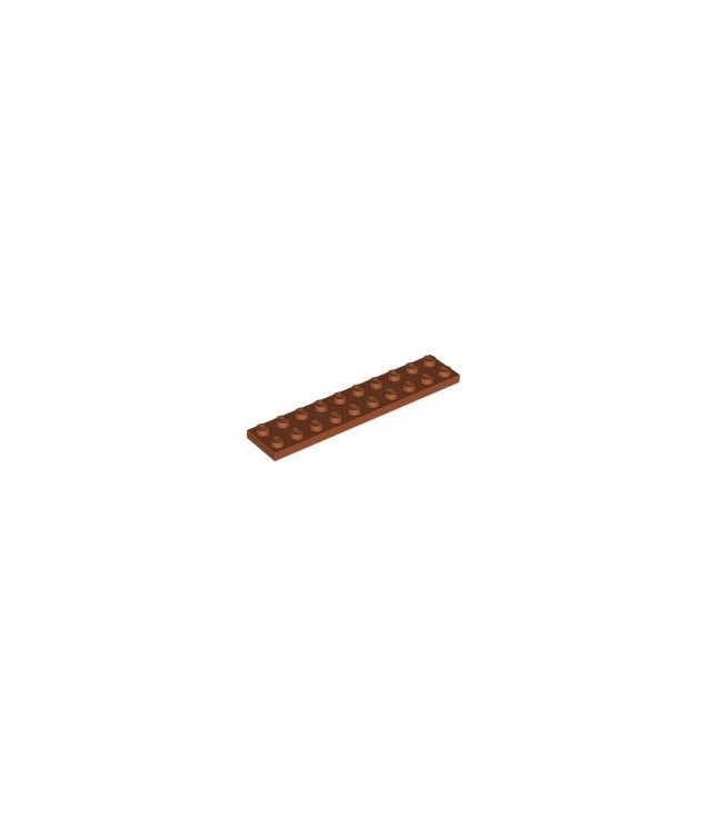 LEGO - Plaat 2 x 10 - Dark Orange | N