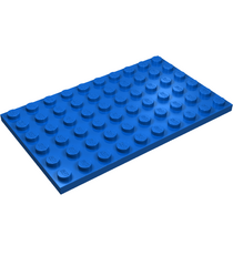 LEGO - Plaat 6 x 10 - Blue | N - Thumbnail