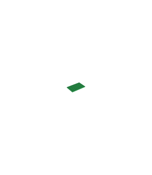 LEGO - Plaat 6 x 10 - Green | N